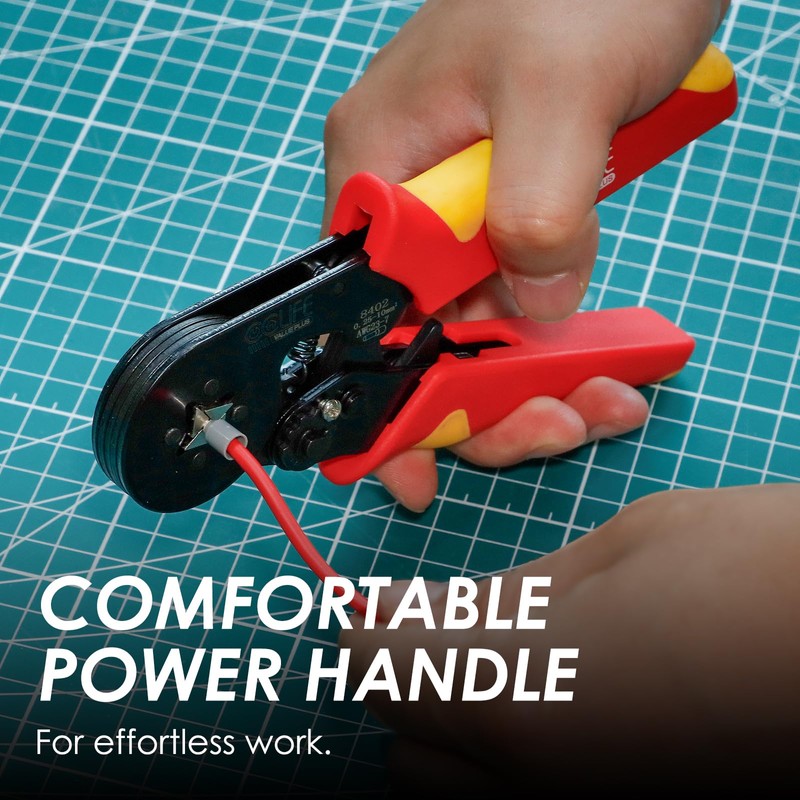CCLIFE Crimping pliers, wire end ferrule set crimper, crimping tools,