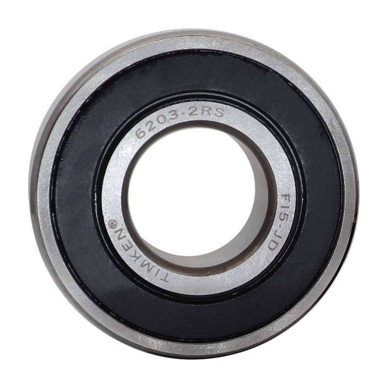 2PACK TIMKEN 6203-2RS Deep Groove Ball Bearing 17x40x12mm