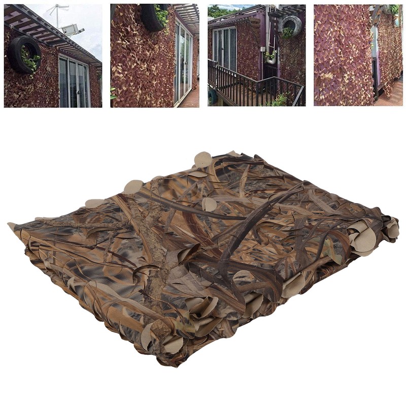 Camo Netting Blinds Camouflage SunShade Tarp Mesh Net for Camping