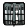 10-Piece Paint Brush Set for Acrylic & Watercolor - Nylon