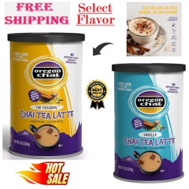 Oregon New Oregon Chai Original Dry Chai Latte Mix, 10 Ounces.Select Flavor - Vanilla