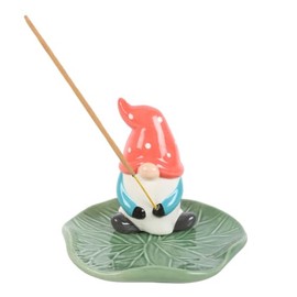 Gonk Ceramic Incense Holder: Whimsical Design for Mood-Boosting Atmosphere - Durable Construction for Easy Incense Burning - Unique Gift Idea for Any Occasion!