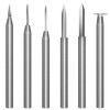 Wood Carving Drill Bits Set for Dremel Rotary Tool 6Pcs