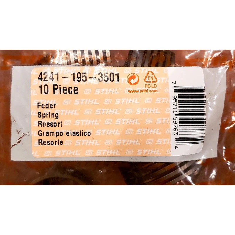 STIHL NEW Genuine STIHL (1) ERGO Starter Spring BG56C BG86C
