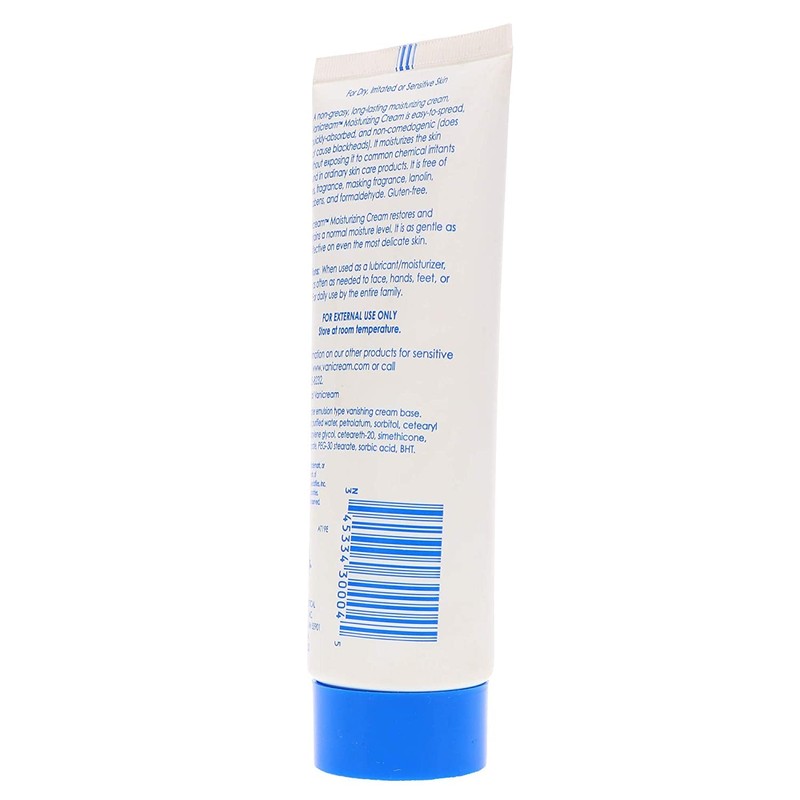 VANICREAM Skin Cream Tube 4 OZ by Vanicream