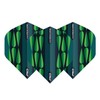 RED DRAGON Hardcore Radical Green Teardrop Dart Flight - 4