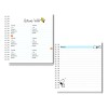 Agenda Snoppy Acost/2026/azul/ 1 Dia X Hoja