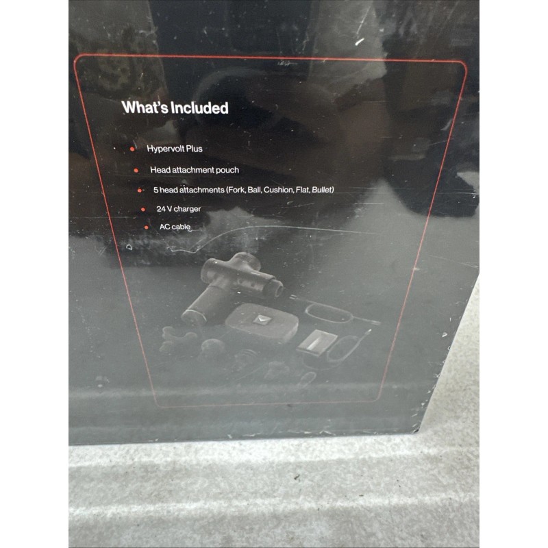 Hyperice Hypervolt Plus Hyperice Percussion Massage Device Bluetooth Black SEALED