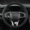 West Llama Thin Car Steering Wheel Cover, Universal 14.5-15 inch