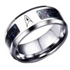 EC Trading Star SciFi Trek Original Command Symbol Blue Carbon