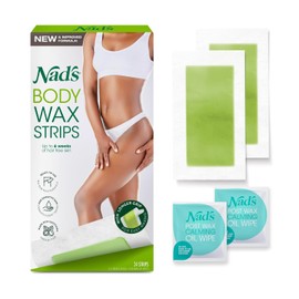 Nad's Body Wax Strips, 24 Strips