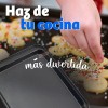 J.H. Company Molde Charola Antiadherente Reposteria Cocina Acero 10246