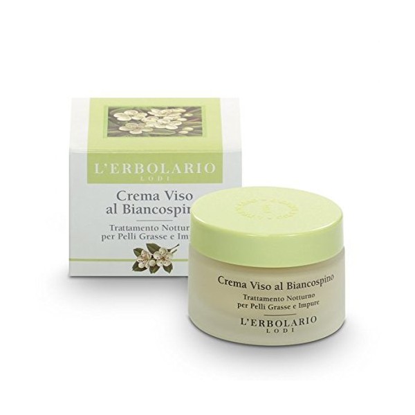 Face Cream with Hawthorn and Pumpkin Seeds by LErbolario for Unisex - 1.6 oz Cream