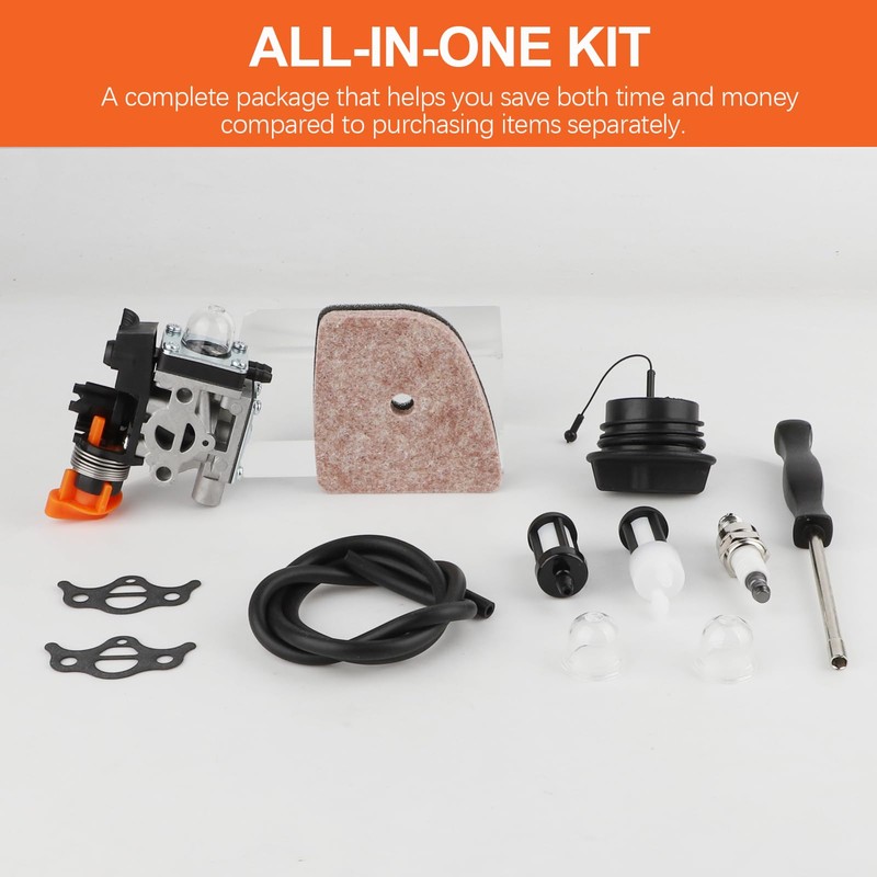 Huztl FS94R Carburetor Air Filter Kit for Stihl FS 94