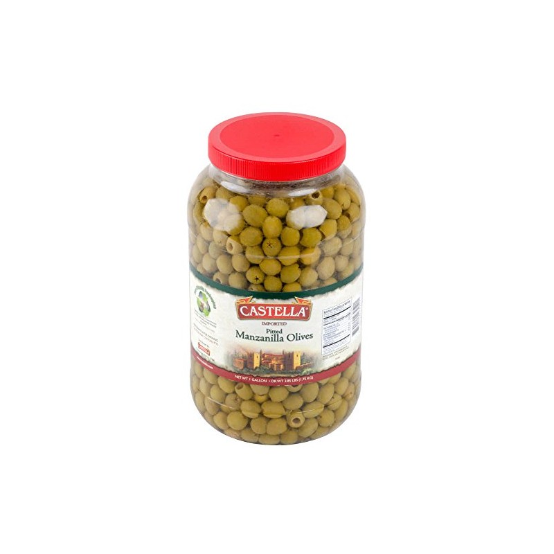 TableTop King Manzanilla Pitted Olives - 1 Gallon
