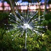 JJGoo Solar Firework Lights, 2 Pack 120 LEDs 2 Lighting