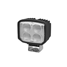 HELLA LED Work Light – Power Beam S – 12 V / 24 V – 1850 lm – Screwed/Mounted – Pivoting Mounting Bracket / Hanging / Standing – Near Field Illumination – Plug: German Plug – 1GA 996 588-201