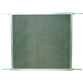 Prime-Line Products PL 15940 Patio Sliding Screen Door Grille with Aluminum Construction, 48", Satin Finish