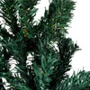 Casafoyer Slim Artificial Half Christmas Tree with Stand Green 70.9"