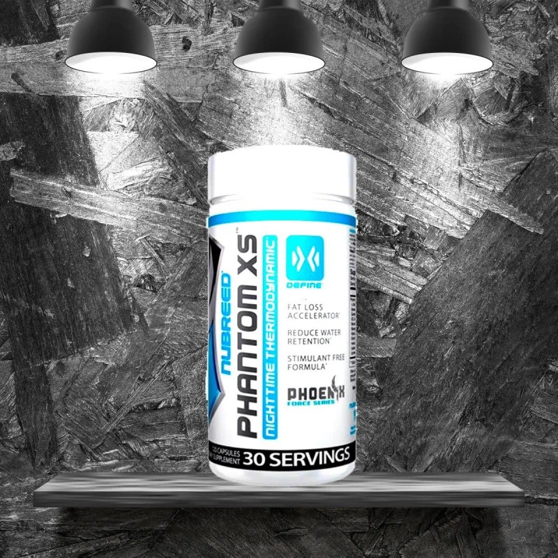 Phantom Xs 120 Capsulas Nubreed Nueva Presentacion Oferta Sin Sabor