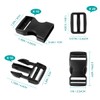 10 Set 1 inch Buckles for Straps with 20 pcs
