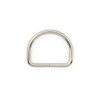 HAND 26mm Tall Silver Colour D Ring Buckle - for