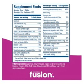 Bariatric Fusion Multivitaminas Masticables Post Cirugía Bariátrica 120 Tabs                                                                          