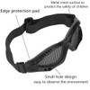 SolUptanisu Airsoft Mesh Goggles Military Metal Adjustable Tactical Glasses for