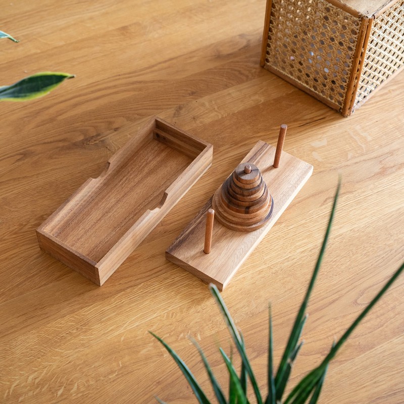 Pagoda – Tower of Hanoi – Intelligence Toy – Wooden