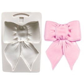 Moldes de silicona para fondant, alfombrilla para decoración de tartas de boda, herramienta de decoración (molde de lazo)