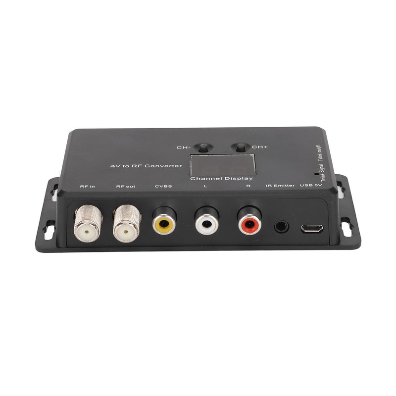 TV Link Modulator Adjustable Support PAL NTSC AV to RF
