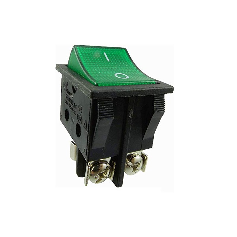Installation Rocker Switch with Screw Contacts, Device Switch, 2-Pin (4pin)