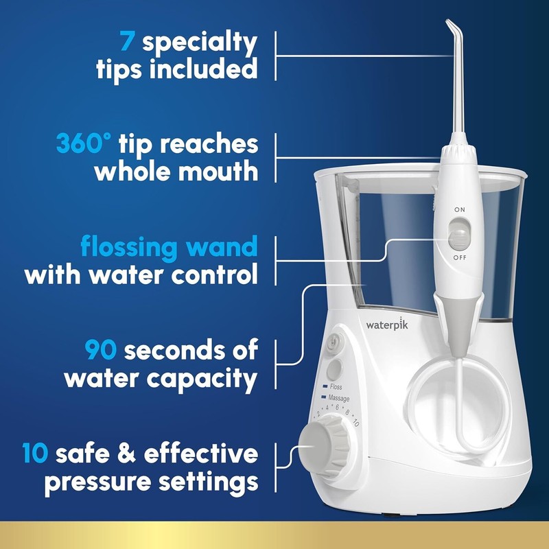 Waterpik Aquarius Water Flosser - White (WP-660)