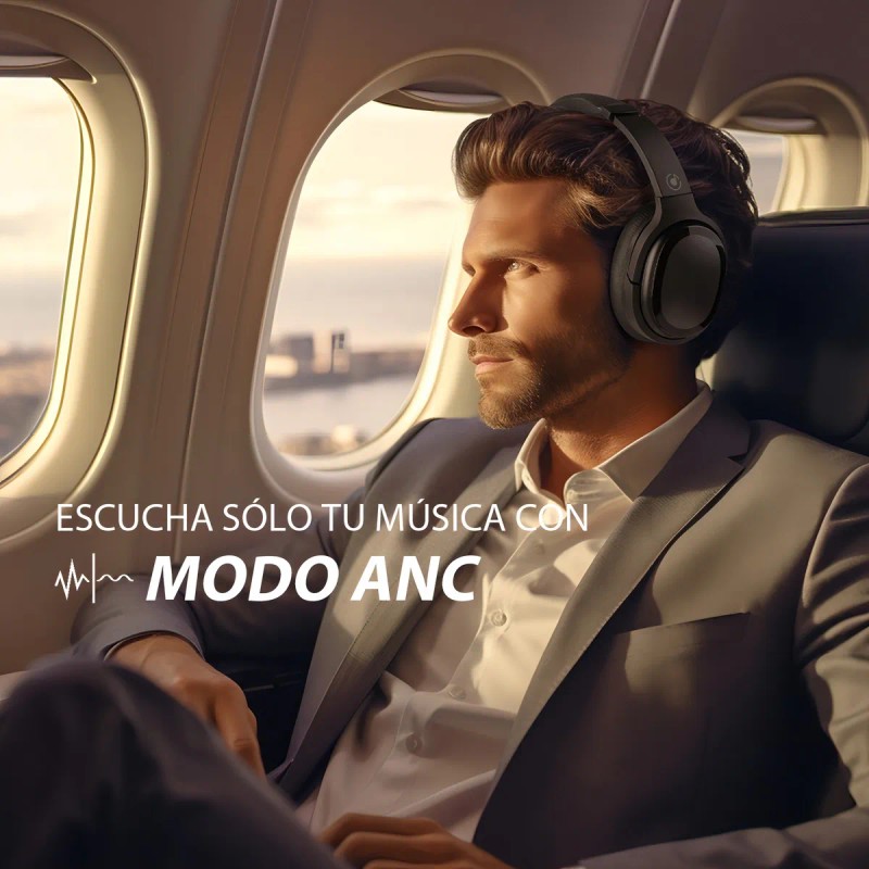Auriculares inalmbricos Cowin Se7d y 30 horas de reproduccin, Over-ear
