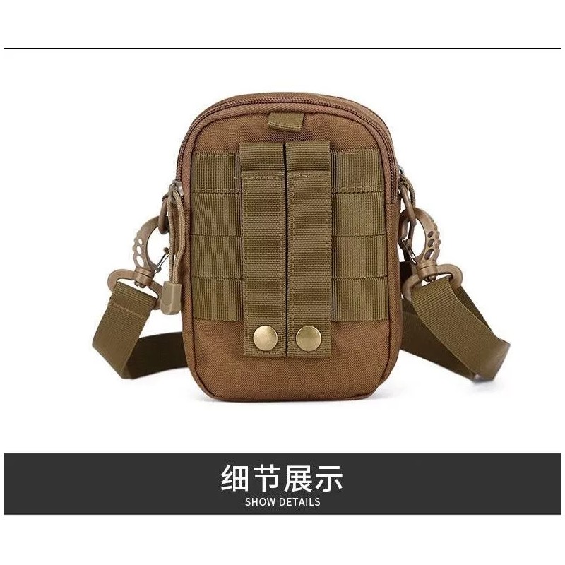Yuqing Mochila Táctica Militar Multiuso Celular Cartera Bolsa