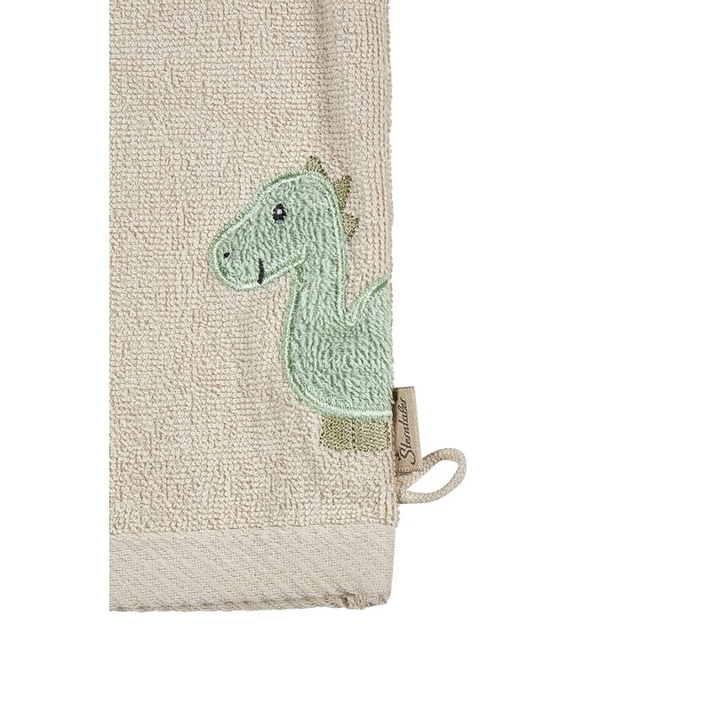 Sterntaler Dino Rexi Wash Cloths Pack of 2 Terry Cloth