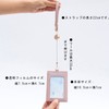 (Mianjian & ZIRUN) Pass Case with Reel, Vertical, Stretchable Type,