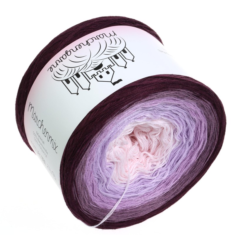 LiLu's Passion Colour Gradient Yarn, 200 g, 1000 m, Chianti