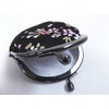 Wallet Purse Japanese Pattern Black Cherry Blossom Sakura Made in