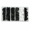 AUIMSOCO 100PCS Clip Trim Auto Push Pin Rivet Bumper Panel