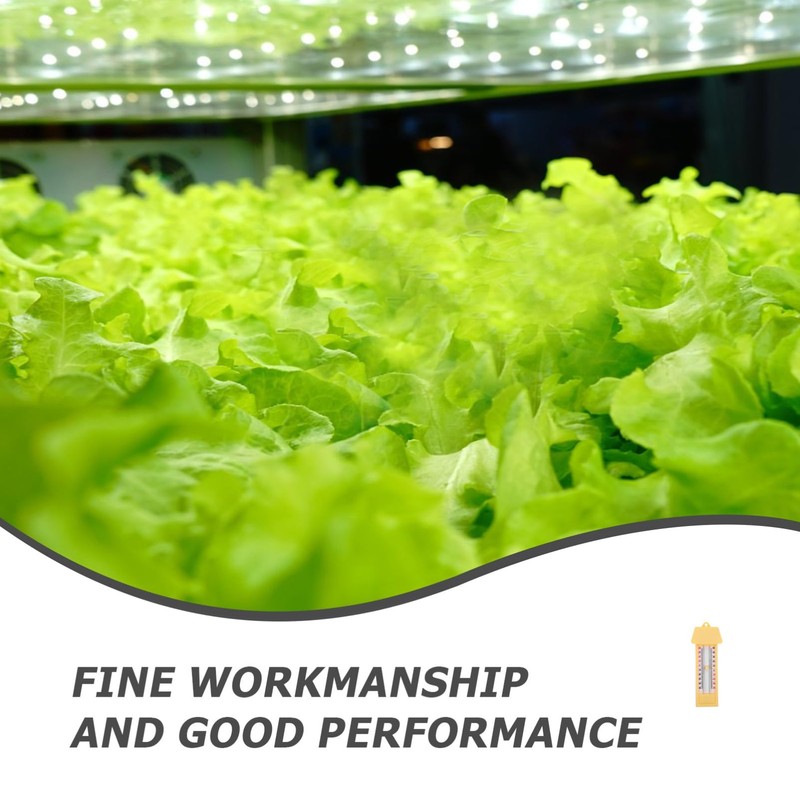 LABRIMP Useful Greenhouse Thermometer Maximum and Minimum Thermometer for Accurate