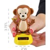 Ymhapp Cute Monkey Solar Power Dancing Monkey Figure for Car