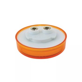 Grand General AMBER/AMBER 2″ Low Profile Pearl 7-LED Marker Sealed Light 76540 - Grand General