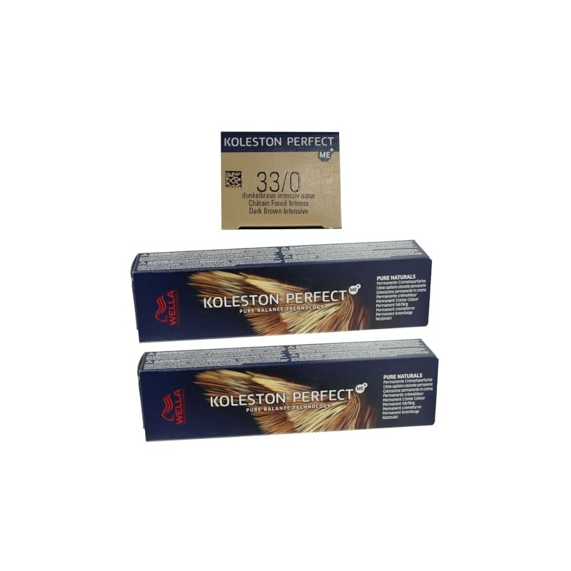 Wella Koleston Perfect Me+ Pure Naturals 33/0 Intense Dark Brown