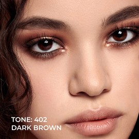 LAMEL Brow Bar Eyebrow Color Palette - Define, Fill, and Shape Brows, Long-lasting, Easy to Blend, Professional Makeup 402-4.5g/ 0.15oz. (Dark Brown)