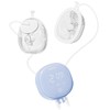 NCVI Wearable Breast Pump Hands Free with 21/24mm Flange, Portable