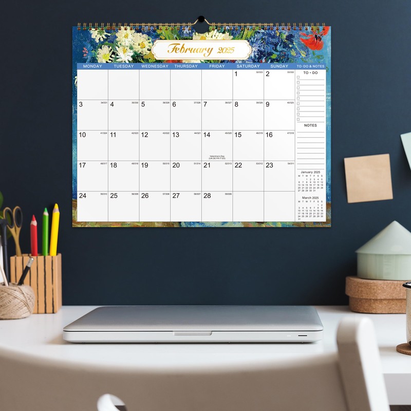 Artfan 2025 Calendar - Calendar 2025 uk from Jan. 2025