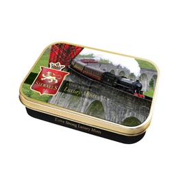 Stewart's - Glenfinnan Steam Train Tin filled with Extra Strong Mints (40g) - Cool Refreshing Peppermint Flavour For Instant Breath Freshness, Pocket Sized Collectable Tins, Ideal for Gifting
