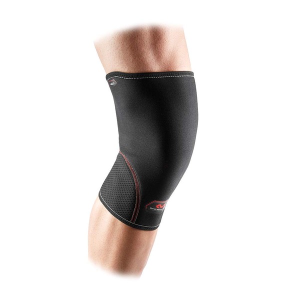 Mcdavid Knee Support - Black/Scarlet Reversible, Size Medium