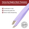 Venus by Regine Slant Tweezers, Handmade Tweezers for Women, Precise